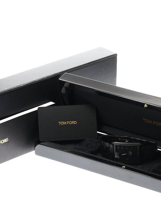 TOM FORD N.001 TFT001006 Black DLC Case black Dial Quartz Men\'s Watch_945020 main image 7